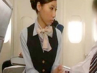 Fucking a Nippon Stewardess in Public CFNM: Tekoki Treat